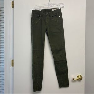 vince camuto army green jeans